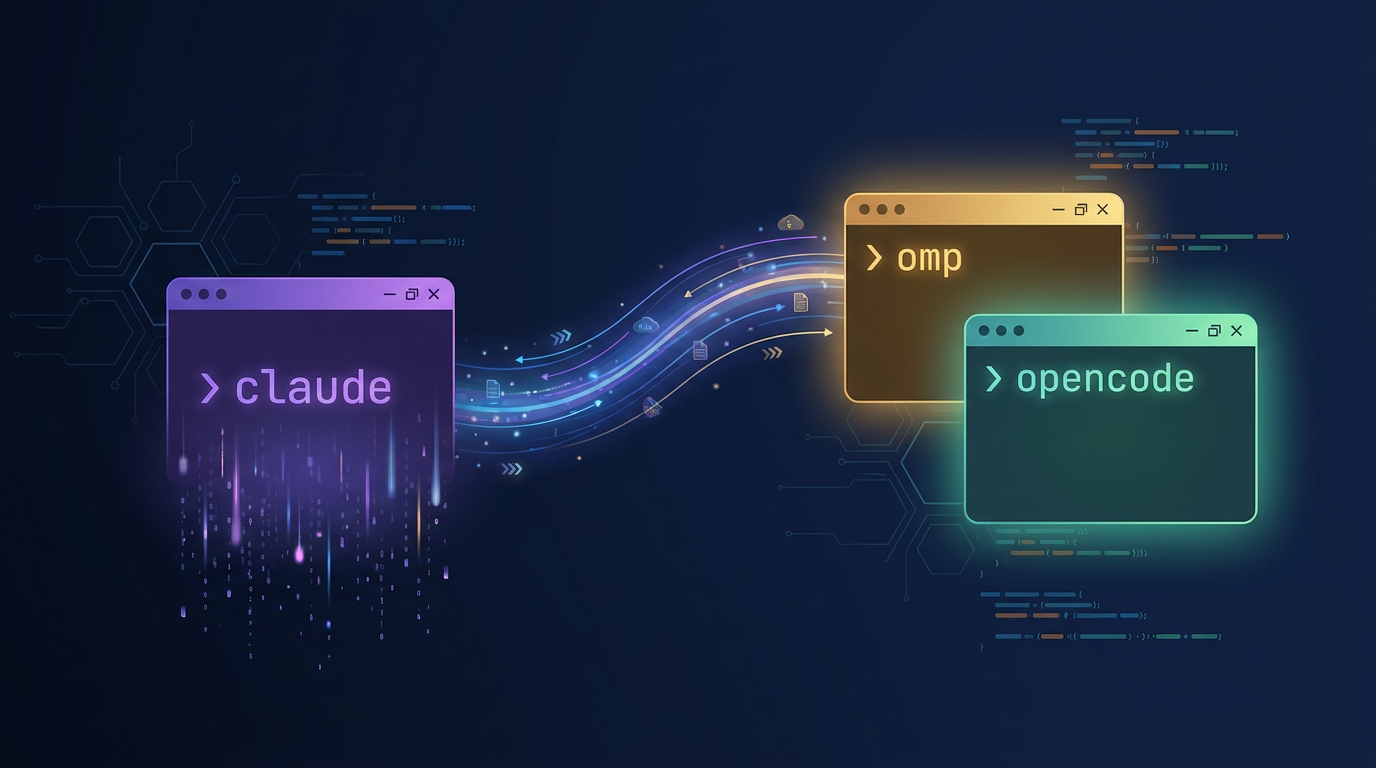 Featured image of post 从 claude code 转向 omp/opencode