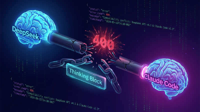 Featured image of post DeepSeek + Claude Code: Thinking Block 兼容性问题分析